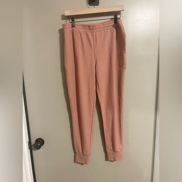 Athleta wind down waffle knit sleep jogger size medium - Picture 1 of 6